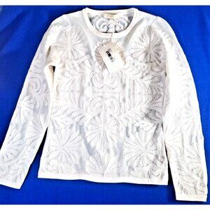 Ulla Johnson Mira Pullover In Bone Sweater Women's Size Small New With Tag $475